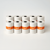 Getch - Pack 10 Rollos Papel Térmico 10 Mts