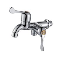 Bothyi - Grifo De Baño G1/2 Grifo Aireador Grifo Montado En La Pared Para Patio Estilo Interior C