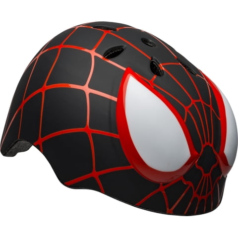 Casco De Bicicleta Bell Marvel Spider-Man Miles Morales Child