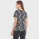 thumbnail image 2 of Polera Mujer Escote Cut Out Piping Negro Print Corona, 2 of 5