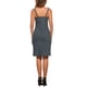 thumbnail image 3 of INSPIRE CHIC Vestidos de Mezclilla para Mujeres Regreso a Clases Abotonado Sin Mangas Cuello Corazón Midi Vestidos de Jean Azul Vintage L, 3 of 6