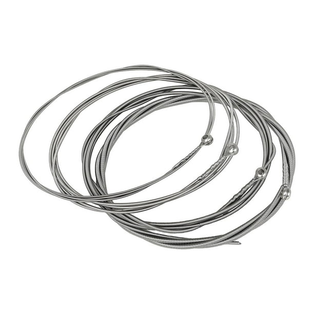 Cuerdas de bajo, piezas de repuesto brillantes, cambio de cuerdas, cuerdas de bajo acústico profesional, aleación para principiantes, accesorios de , 4 cuerdas EB4