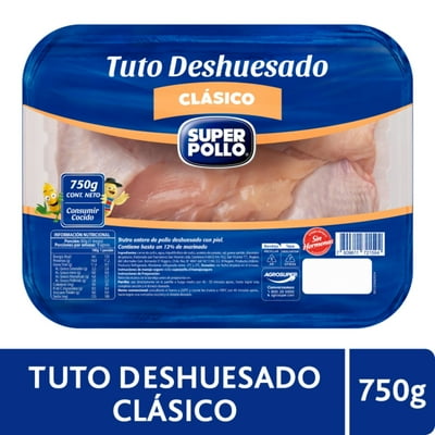 Tuto Deshuesado Clásico 750 G Super Pollo