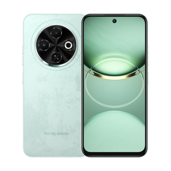 Celular Tecno Spark 30c 128GB + 4GB magic skin green