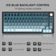 thumbnail image 2 of Teclado MageGee STAR75 con interruptores rojos y control de perilla, 2 of 7