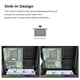 thumbnail image 2 of Gabinete PC Montech HS01 Mid-Tower de alto flujo de aire con 5 ventiladores ARGB, 2 of 9