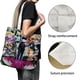 thumbnail image 3 of Mob Psycho Bolso de tela con estampado de lienzo para mujer, bolsa de compras reutilizable y estética, con cremallera interior, regalo para mujer,38*45cm., 3 of 6