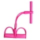 thumbnail image 3 of Banda De Resistencia De Pedal Elástica Cuerda De Tracción Elástica Para Sentarse Para Abdomen Pierna Cintura Rosa, 3 of 5