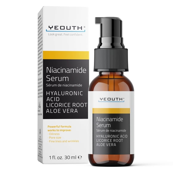 Sérum YEOUTH Niacinamida 10% con ácido hialurónico y aloe 30 ml