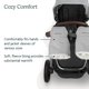 thumbnail image 3 of Handmuff UPPAbaby Cozy para manillar de cochecito Alice Pink, 3 of 6