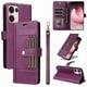thumbnail image 1 of FOXDOCK Funda tipo Cartera para OPPO Reno 13 Pro 5G – Cubierta de Cuero PU con Múltiples Ranuras, Bolsillo para Efectivo y Correa de Muñeca, 1 of 6