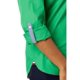 thumbnail image 3 of Camisa Tommy Hilfiger para mujer, lisa, con lengüeta enrollada, con forma de helecho, talla S, 3 of 3