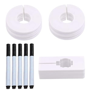 Magideal - 40X Divisores De Estantes Para Ropa, Divisores De Armario, Ropa, Armario, Divisores Para Cajones, Embalaje De Lavandería, Maleta De Tienda De Tela