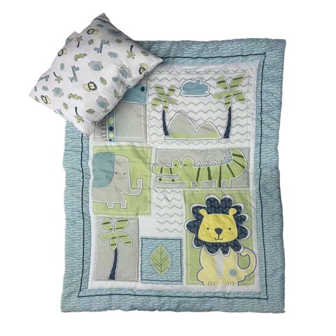 Chantilly - Set Cubrecama Cuna + Cojin Leon