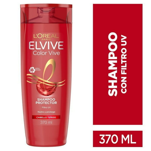 Shampoo Elvive Protector Color-Vive Botella