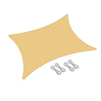 Magideal - De Accesorios Para Sombra, Fácil Instalación, Accesorios Ligeros Para Parasoles, Juego De Accesorios Para Toldo Para Césped Y Jardín Al Aire Libre Vela 3X4M