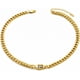 thumbnail image 1 of Collar de serpiente de oro para mujer, cadena de eslabones cubanos chapada en oro, regalo de joyería., 1 of 5
