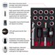 thumbnail image 2 of Kit de reparación de roscas SENNMONN M14x1.5 10 piezas acero inoxidable, 2 of 9