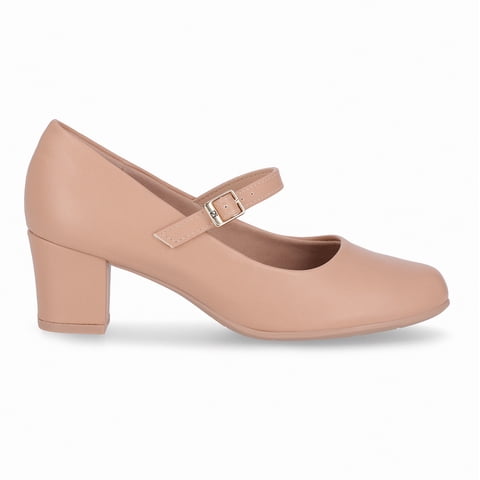 Zapato Mary Jane Mujer Nude Laura 01 Piccadilly
