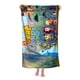 thumbnail image 3 of Beat Bugs Toalla de playa de secado rápido con diseño temático, regalo para mujeres y niñas, ideal para cumpleaños, fans, amantes de la música, uso en la playa o al aire libre, 78 × 150 cm, 3 of 6