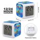 thumbnail image 2 of RoboGobo theme 7 colors Alarm Clock Digital LED Alarm Clock Gifts for kids friends family, 2 of 6