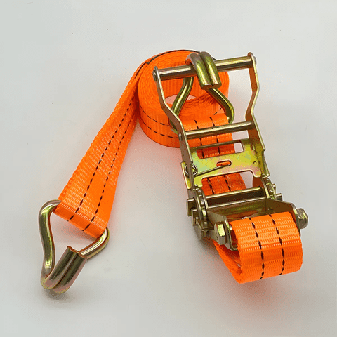 Genérico - Eslinga De Amarre 10Mts Ratchet Limite De Carga 3600 Kg