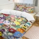 thumbnail image 3 of 3 Piece Bedding SetPokemon Pikachu Comforter Set for Kids Boys Teen Tween 3D Lightweight Microfiber Bedding Sets, 3 of 5