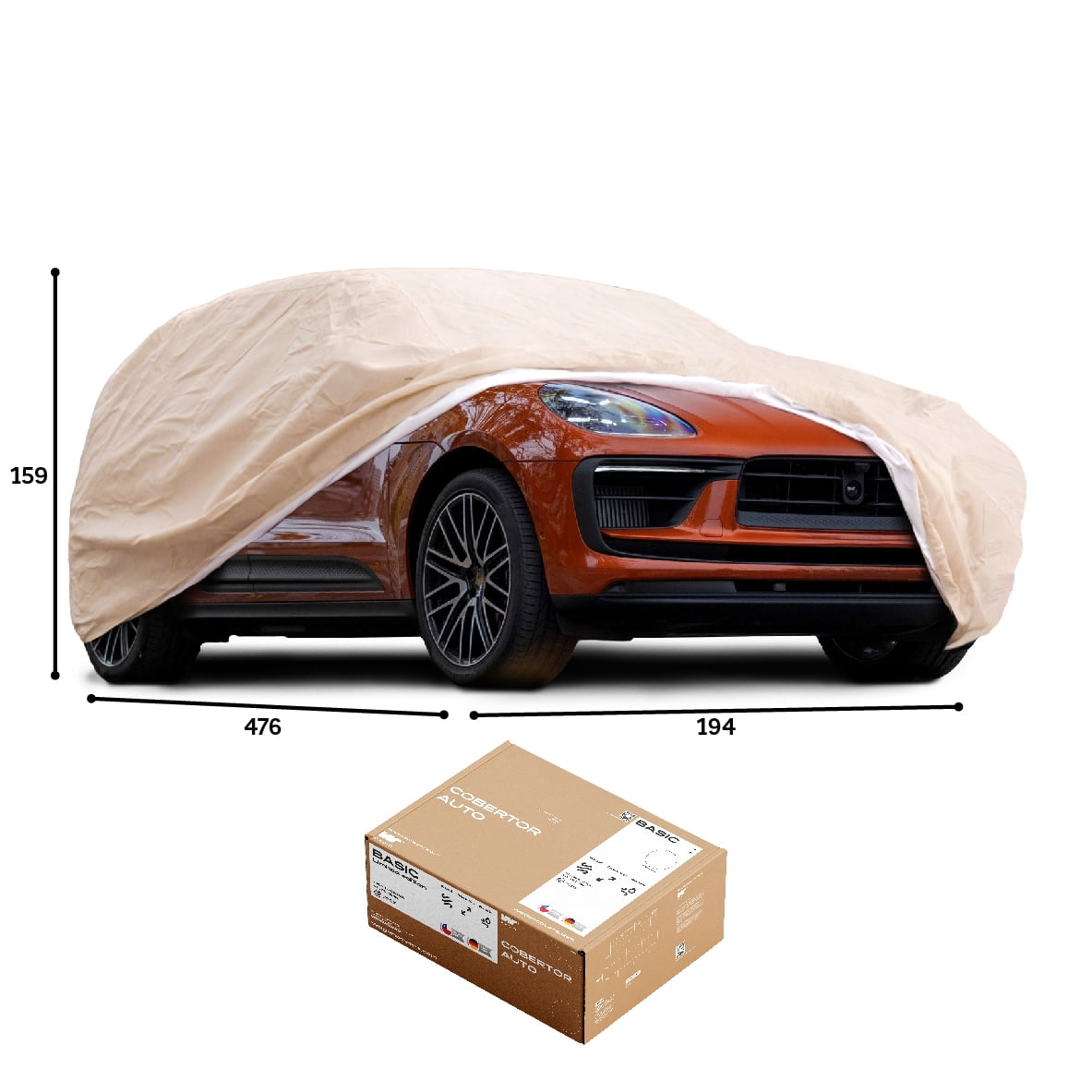 Cwagen - Funda Cubre Auto Suv M Wagen Covers Basic