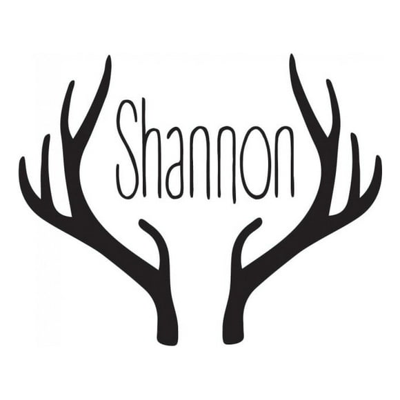 Decomural Personalised Name Deer Antler WS-44287