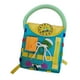 thumbnail image 1 of Ocupado Tabla Niños Pequeños Mochila Niños Viaje Juguete Sensorial Actividades Bolsa Azul Verde, 1 of 5