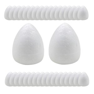 Magideal - 100 Piezas De Capullos De Modelado De Gotas De Agua, Adornos Multifunción, Manualidades Decorativas 19 Cm