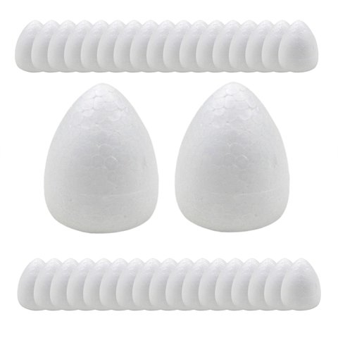 Magideal - 100 Piezas De Capullos De Modelado De Gotas De Agua, Adornos Multifunción, Manualidades Decorativas 19 Cm