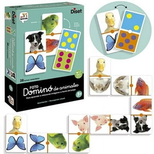 Diset - Domino Foto Animales