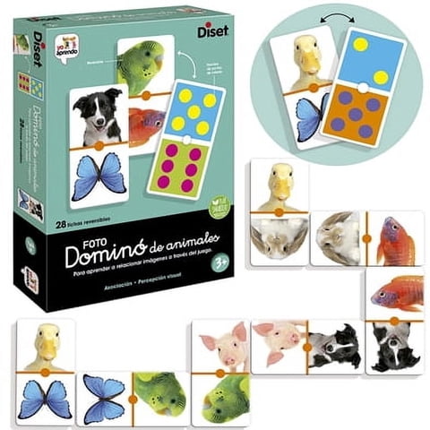 Diset - Domino Foto Animales