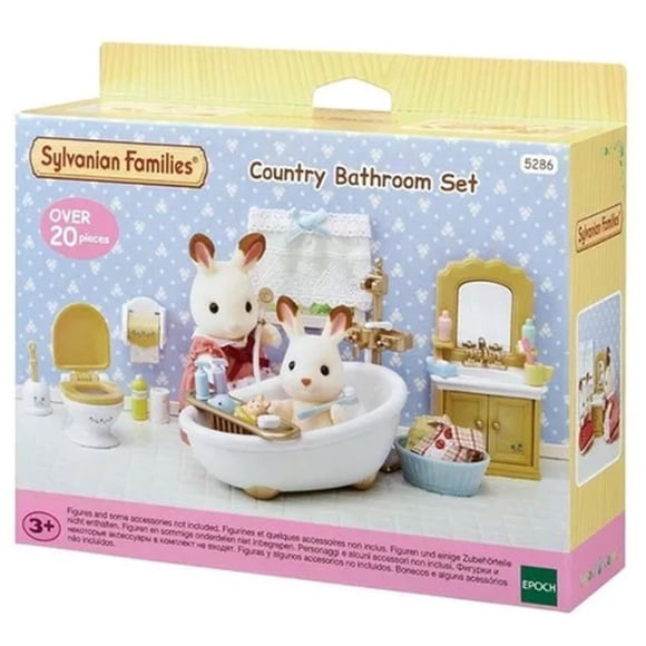 Epoch Sylvanian Families Country Bathroom Set 20 Piezas