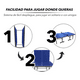 thumbnail image 3 of Mesa De Ping Pong Plegable 274x152 Cm Con Ruedas, 3 of 7