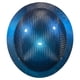 thumbnail image 4 of Hard Hat Afp Gloss Blue Indigo Chameleon De Fibra De Carbono, 4 of 9