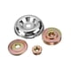 thumbnail image 5 of Mantenimiento, pieza de desbrozadora, repuestos de máquinas de jardinería, soporte de adaptador de , piezas de cortacésped, para cortacésped d Conjunto de cuatro piezas, 5 of 5