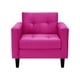 thumbnail image 1 of Sofa Retro 1c Felpa 00 Fucsia, 1 of 6