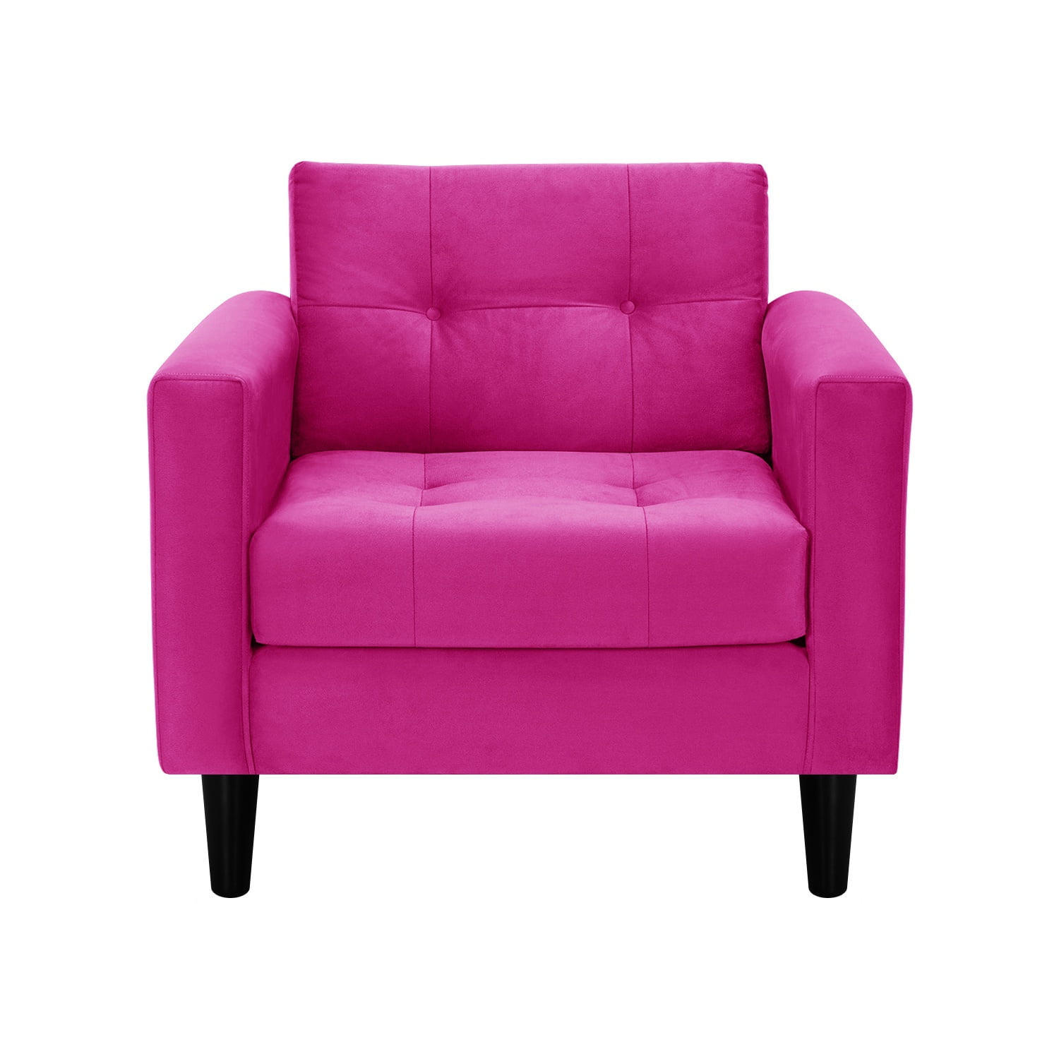 Bodevir - Sofa Retro 1c Felpa 00 Fucsia
