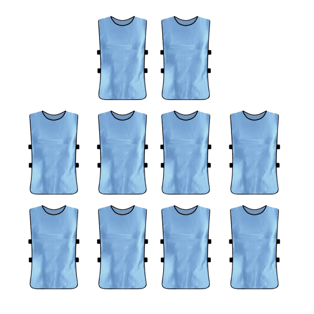Pack X10 Chaleco Deportivo Petos XL Extra Grande Adultos