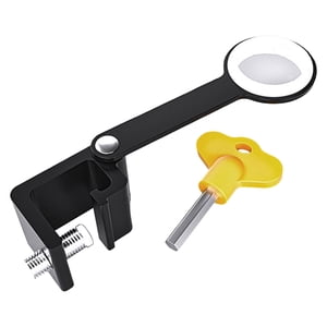 Magideal - Bloqueo De Ventana Deslizante Restrictor De Ventana Protección Para Niños Bloqueo De Bloqueo De Marco De Ventana Con Llave, Accesorios De Hardware De