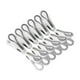 thumbnail image 2 of 12 Uds. Pinzas Para La Ropa, Pinzas Para Secar La Ropa, Pinzas Para Cuadros De Pantalones, Corbatas Para Exteriores, Blanco, 2 of 3