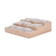 thumbnail image 4 of Bandeja De Exhibición De Relojes, Caja De Presentación De Madera, Soporte De Reloj Para Tienda De Regalos, Encimera, Terciopelo De Flor De Hielo, 4 of 5