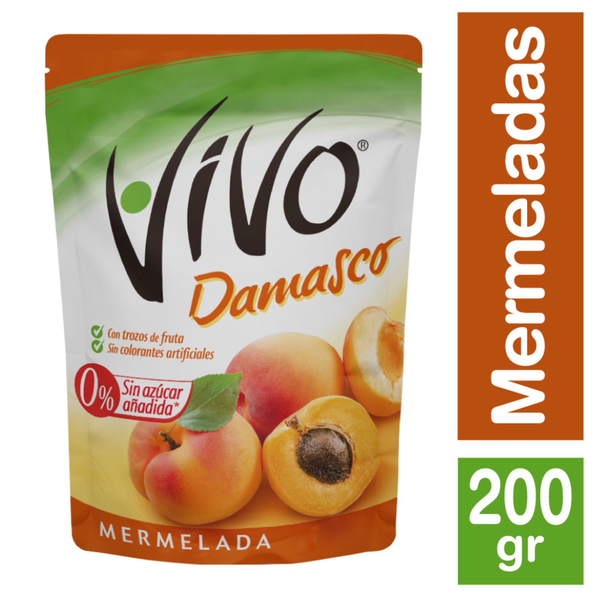 Mermelada Damasco 200 g Vivo
