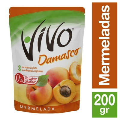 Mermelada Damasco 200 G Vivo