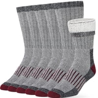 Calcetines Alvada De Lana Térmica Cálida Que Absorbe La Humedad, Color Carbón