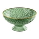 thumbnail image 2 of Cuenco de fruta con Pedestal, organizador de platos para aperitivos y dulces, colador de verduras, cesta, bandeja para servir, plato de drenaje de ver Verde, 2 of 5