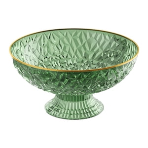 Bothyi - Frutero Redondo Colador De Verduras Cesta Grande Para Encimera Panes Aperitivos Verde