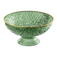 Bothyi - Frutero Redondo Colador De Verduras Cesta Grande Para Encimera Panes Aperitivos Verde